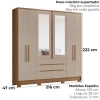 Thumbnail ROPERO  MOVAL SAN FRANCISCO C/ESP CARV FENDI0
