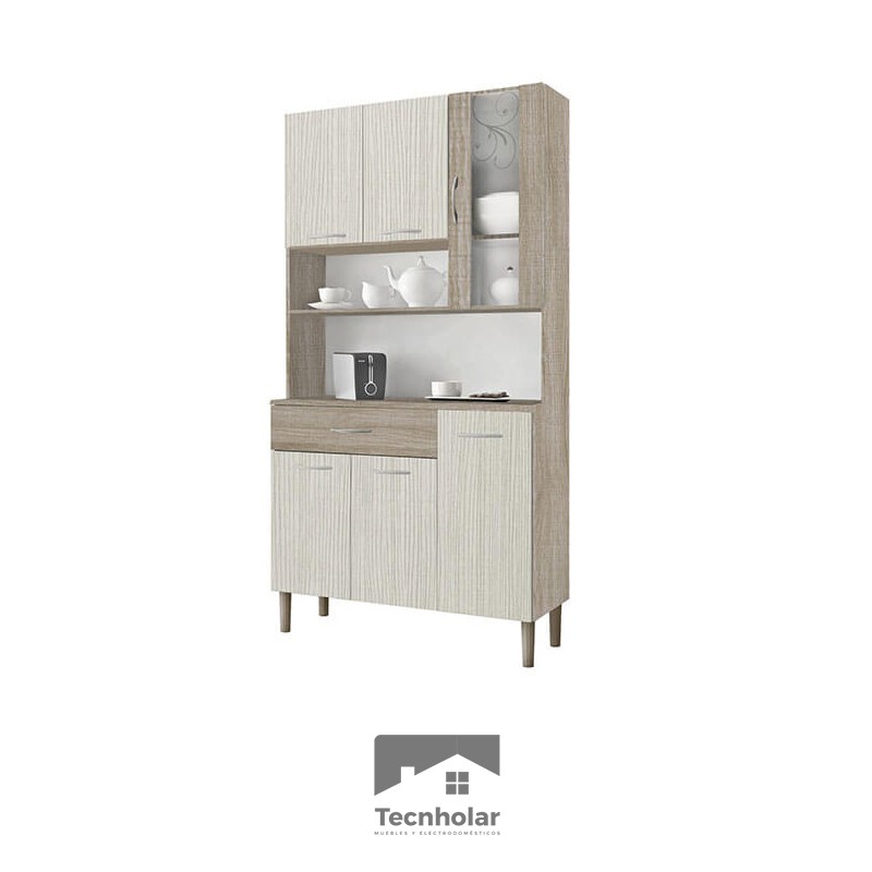 Tecnholar - Combo cocina Mueble de cocina + mesa 4