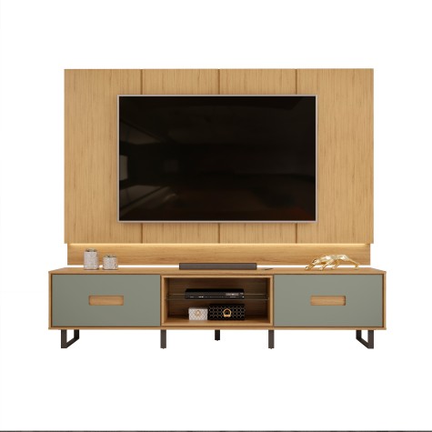 RACK Y PANEL MADRI DJ CV NAT|ALECRIN