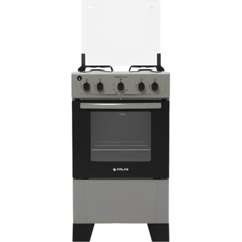 ATLAS COCINA 4H MONACO PLUS TITANIO C/E
