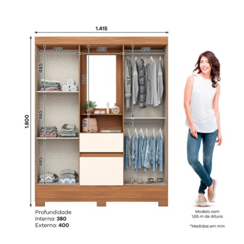 ROPERO 4P BS07 HENN NT|OW