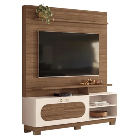 HB HOME THEATER AXIS 1.6 (4481) CASTANHO-OFF WHITE