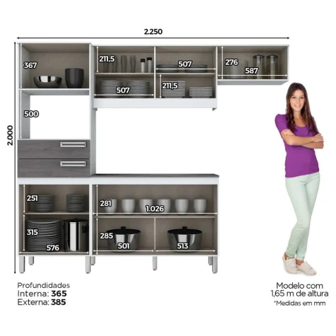 KIT COCINA B107 HENN NATURE|OW