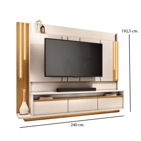 HB HOME THEATER MONTANE 2.4 (4262) OFF WHITE-CINAMOMO