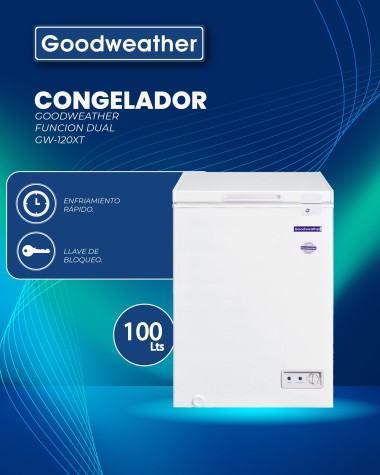 CONGELADOR GOODWEATHER GW-120XT 100LT