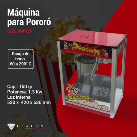 ITALUX MAQUINA P/PORORO PEQUEÑA 520X420X680