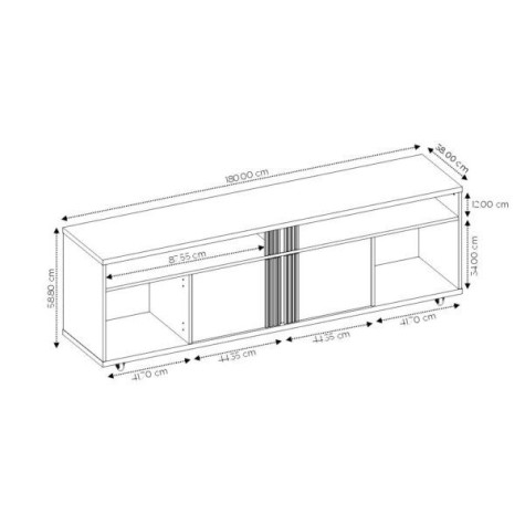 RACK NT1290 NOT FRE TRE|GRIS