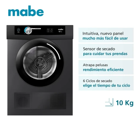 SECARROPAS MABE SEM010VDCLO  10K SILVER