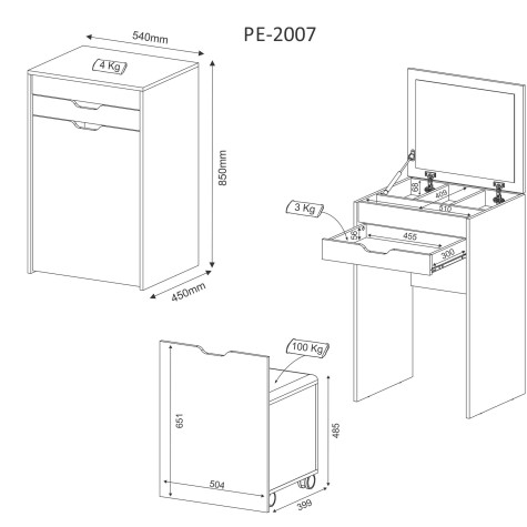 TOHALET PE2007 TEC BC