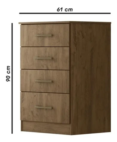 COMODA MOVAL MS913 CASTAÑO W