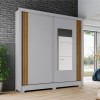 Thumbnail ROPERO 2P CORR C/ESP B93 HENN GRIS|NAT0